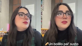 Profesora pide a sus alumnos