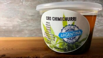 La mezcla de chimi con