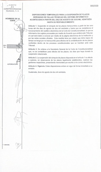 Un servidor web de la Corte de Constitucionalidad usaba un software sin actualizaciones de seguridad desde 2020 y mantenía vulnerabilidades conocidas antes del ataque.