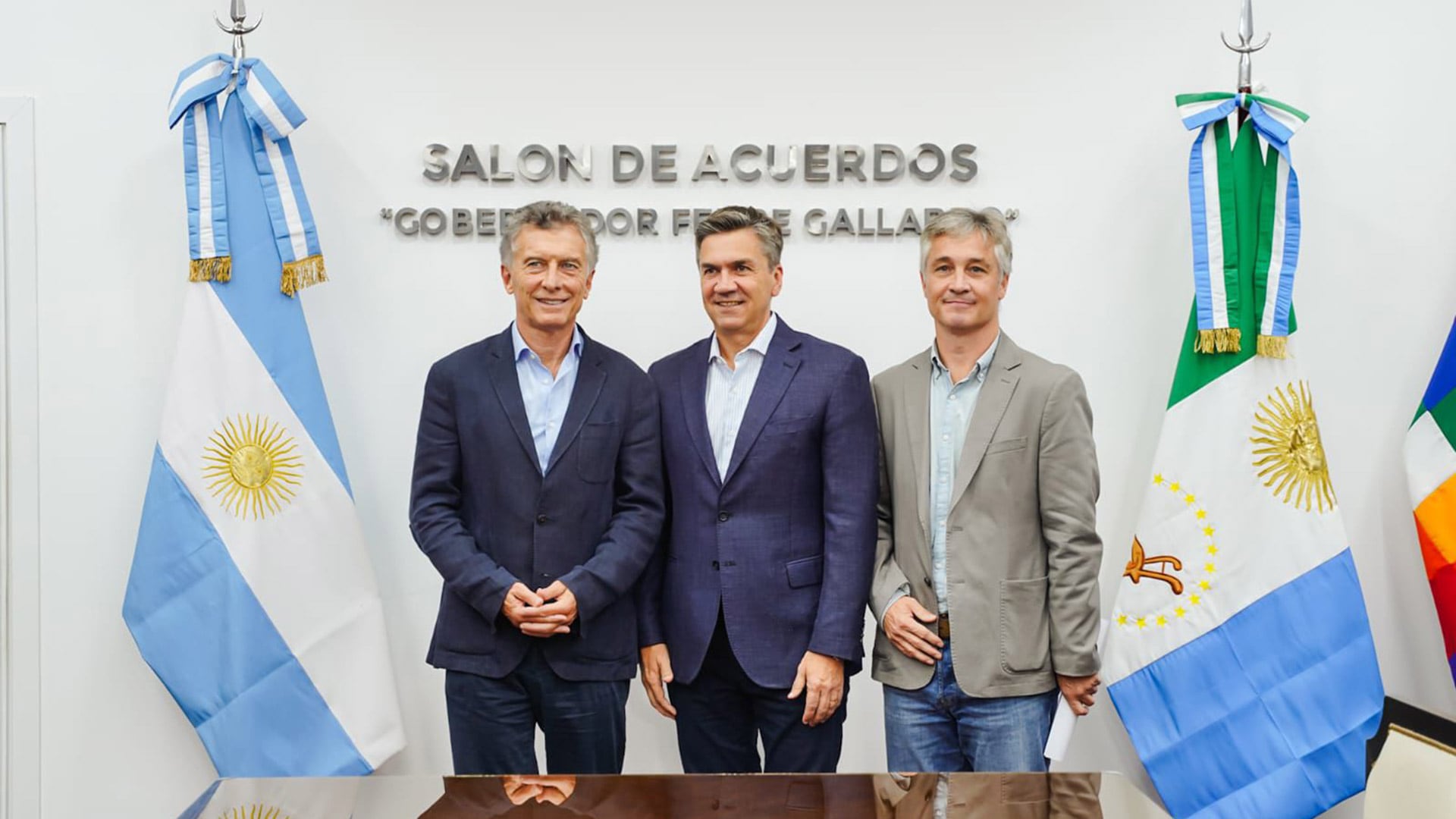 Mauricio Macri se reunió con el gobernador de Chaco, Leandro Zdero