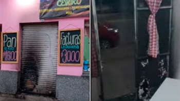 Lanzaron una bomba contra una