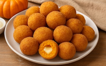 Las bolitas de calabaza rellenas