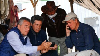 Los hermanos Etchevehere. (Franco Fafasuli)