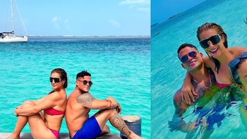 Karla Tarazona comparte románticas fotos