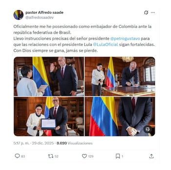 Con este mensaje en sus