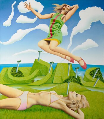 "Leapaway girl", de Ian Scott