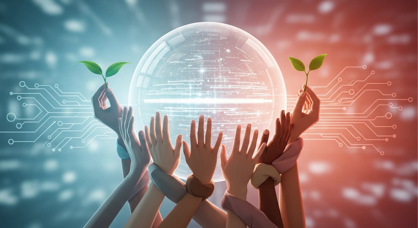 Hace falta discutir inclusión digital, transparencia algorítmica, sostenibilidad, educación y cooperación internacional (Imagen ilustrativa Infobae)
