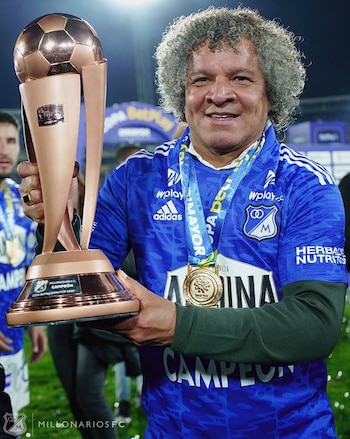 Alberto Gamero, como director técnico de Millonarios, ganó un título de Copa, otro de Superliga y uno de Liga - crédito Millonarios