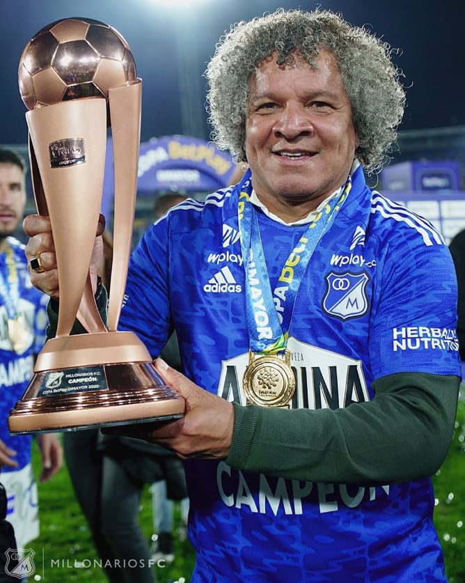 Alberto Gamero, como director técnico de Millonarios, ganó un título de Copa, otro de Superliga y uno de Liga - crédito Millonarios