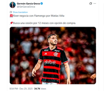 El posteo de Germán García