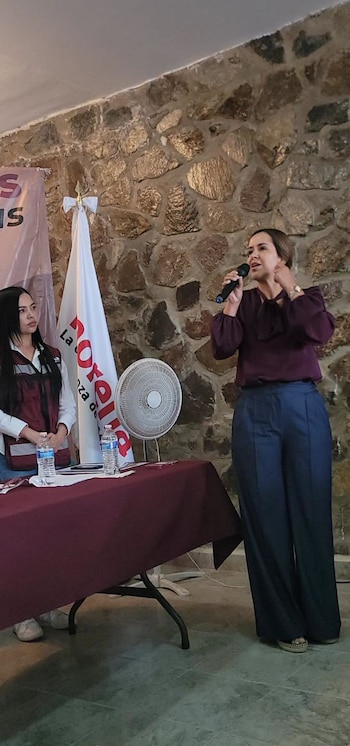 Evento reciente de la regidora asesinada en Tecate, Baja California. Crédito: Facebook - María Quijada