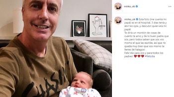 Marley junto a su hijo