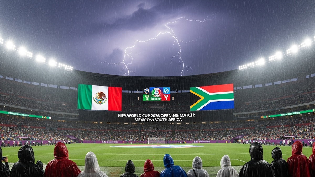 Clima en CDMX en tiempo real hoy 11 de junio: ¿Lloverá durante el partido inaugural de México vs. Sudáfrica del Mundial 2026?