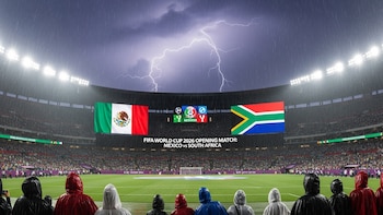 Lluvia obliga a posponer juegos de beisbol en CDMX y amenaza con aparecer en la inauguración del Mundial 2026