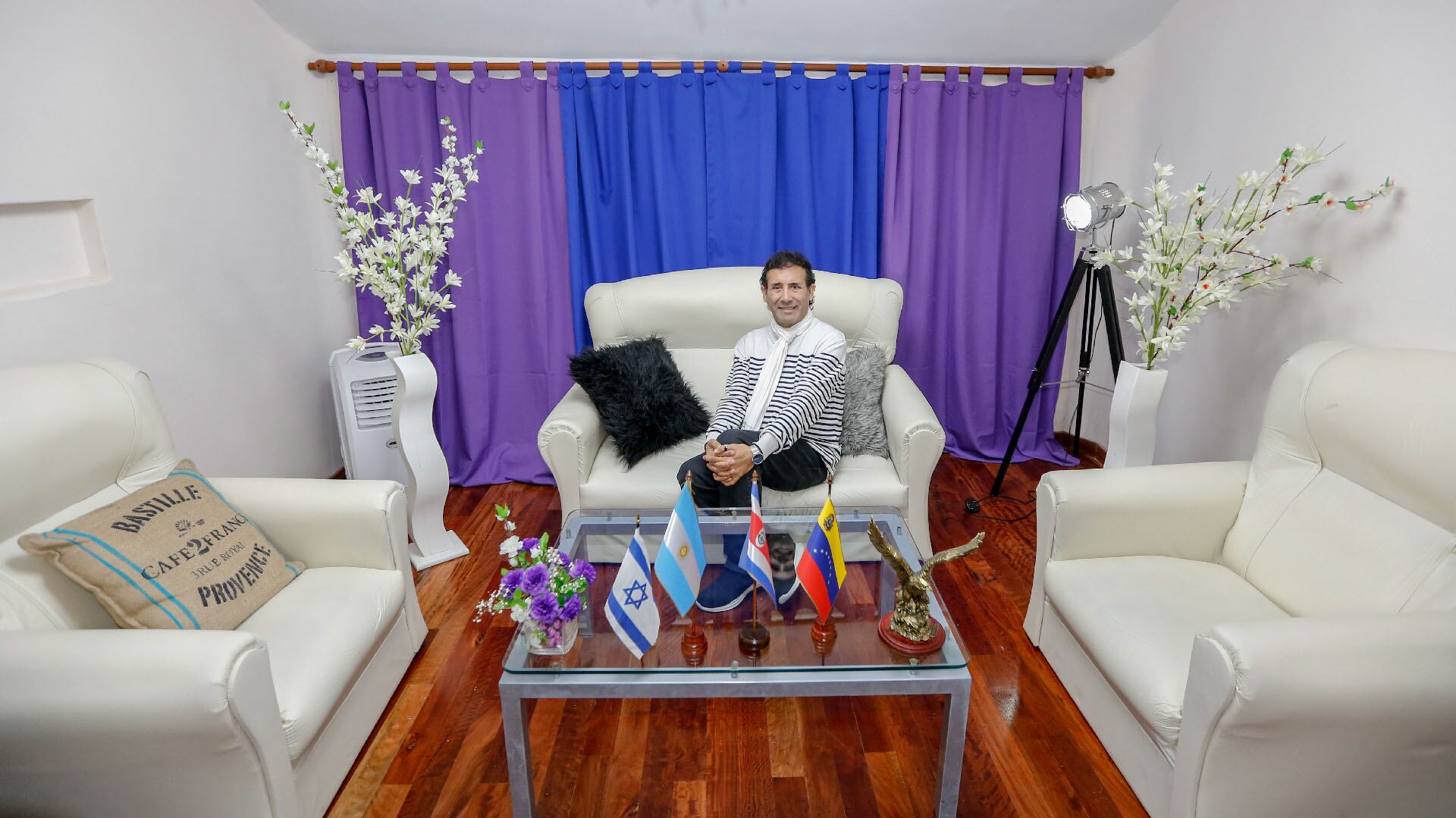 Giménez volvió a casarse y tiene una hija (Nicolás Aboaf)