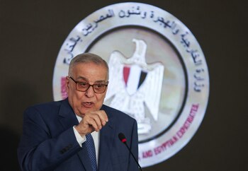 Abdelatty recordó a Blinken la