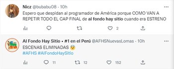 Usuarios reaccionan al capítulo repetido