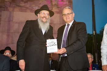 El titular de Jabad Argentina,