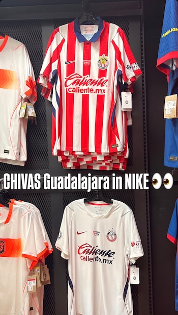 Vistazo desde una tienda Nike en Estados Unidos, según redes. (redes sociales)