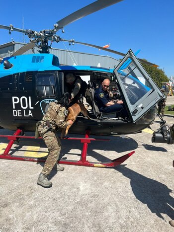 En la División K9 Fuerzas