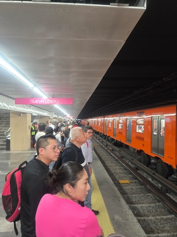 Avance en tiempo real de las diversas líneas de la red de transporte público capitalino.