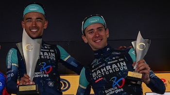 El ciclista colombiano Santiago Buitrago