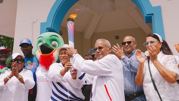 La antorcha de los Juegos Centroamericanos y del Caribe ya recorre República Dominicana