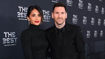 Lionel Messi y Antonela Roccuzzo