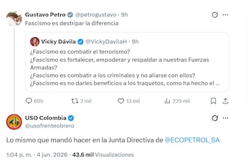 La USO cuestionó a Petro por sus decisiones 'fascistas' en Ecopetrol - crédito @petrogustavo/X