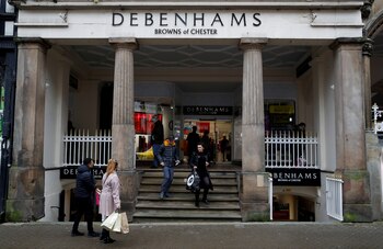 Una tienda de Debenhams en