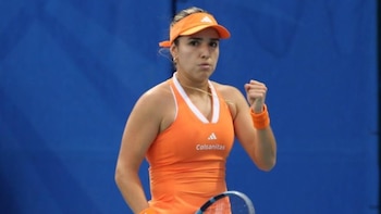 Camila Osorio avanzó a la