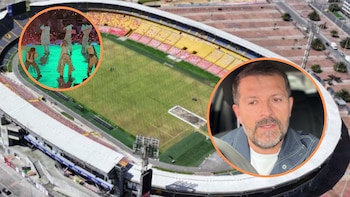 El actor Julio César Herrera culpó a BTS por el daño en la gramilla del Campín y recibió ataques en redes: “Las Armys están emputadas, me han regañado”