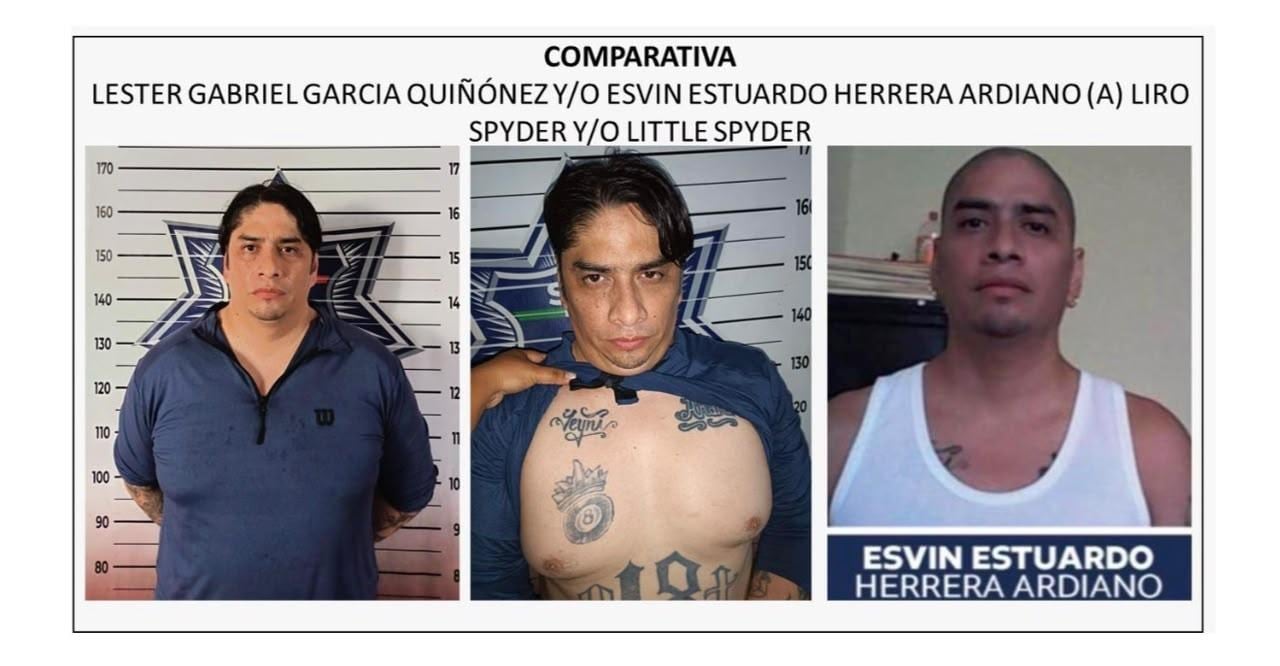 Lester Gabriel García Quiñónez, de 41 años, alias Liro Spyder, también líder del Barrio 18. (MP de Guatemala)