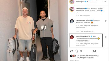 La indignación de Otamendi al