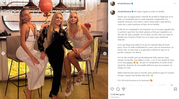 Sofía (izq.) siguió los pasos