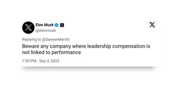 Elon Musk - X - Tuit