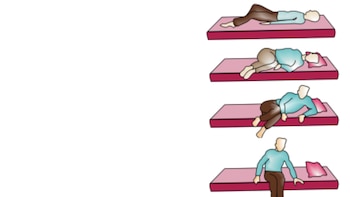 Antes de levantarse, es aconsejable