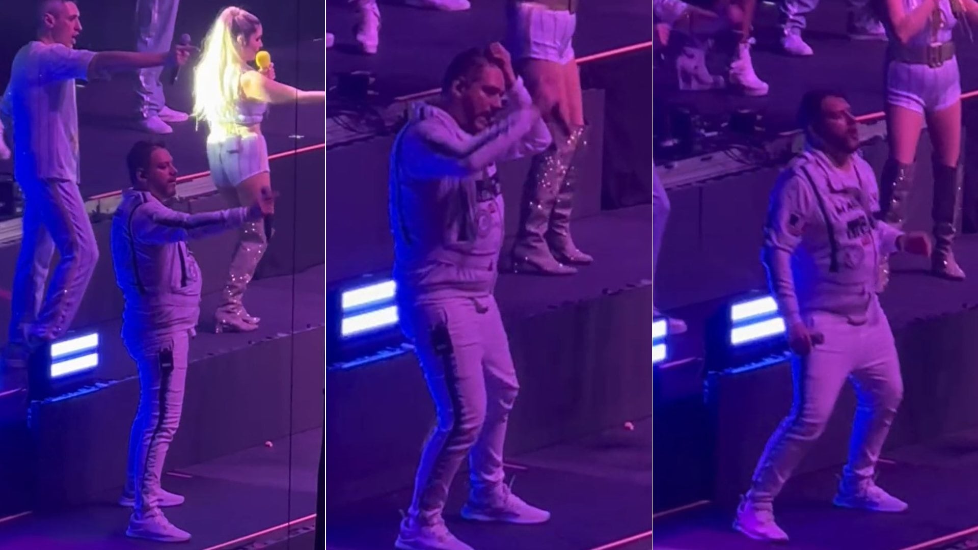 Alan Ibarra ha sido blanco de críticas e incluso memes debido a su desempeño durante los conciertos del 90's Pop Tour. Crédito: @slbarrientos