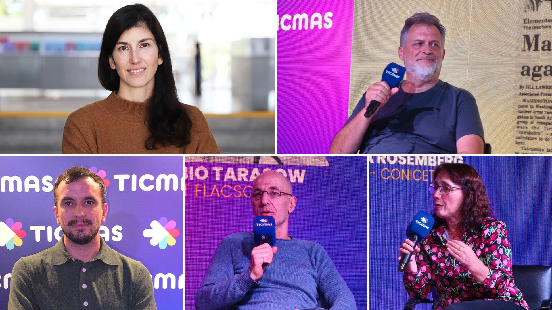 Carolina Gattei, Alejandro Artopoulos, Lucas Roldán, Fabio Tarasow, Celia Rosemberg