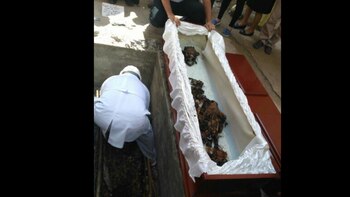 A orillas del Santuario de