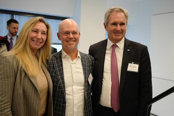 Karina Milei junto a Quirno