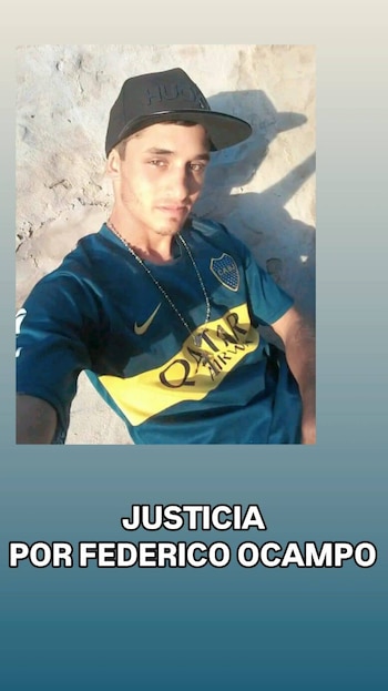Federico Ocampo, la víctima del