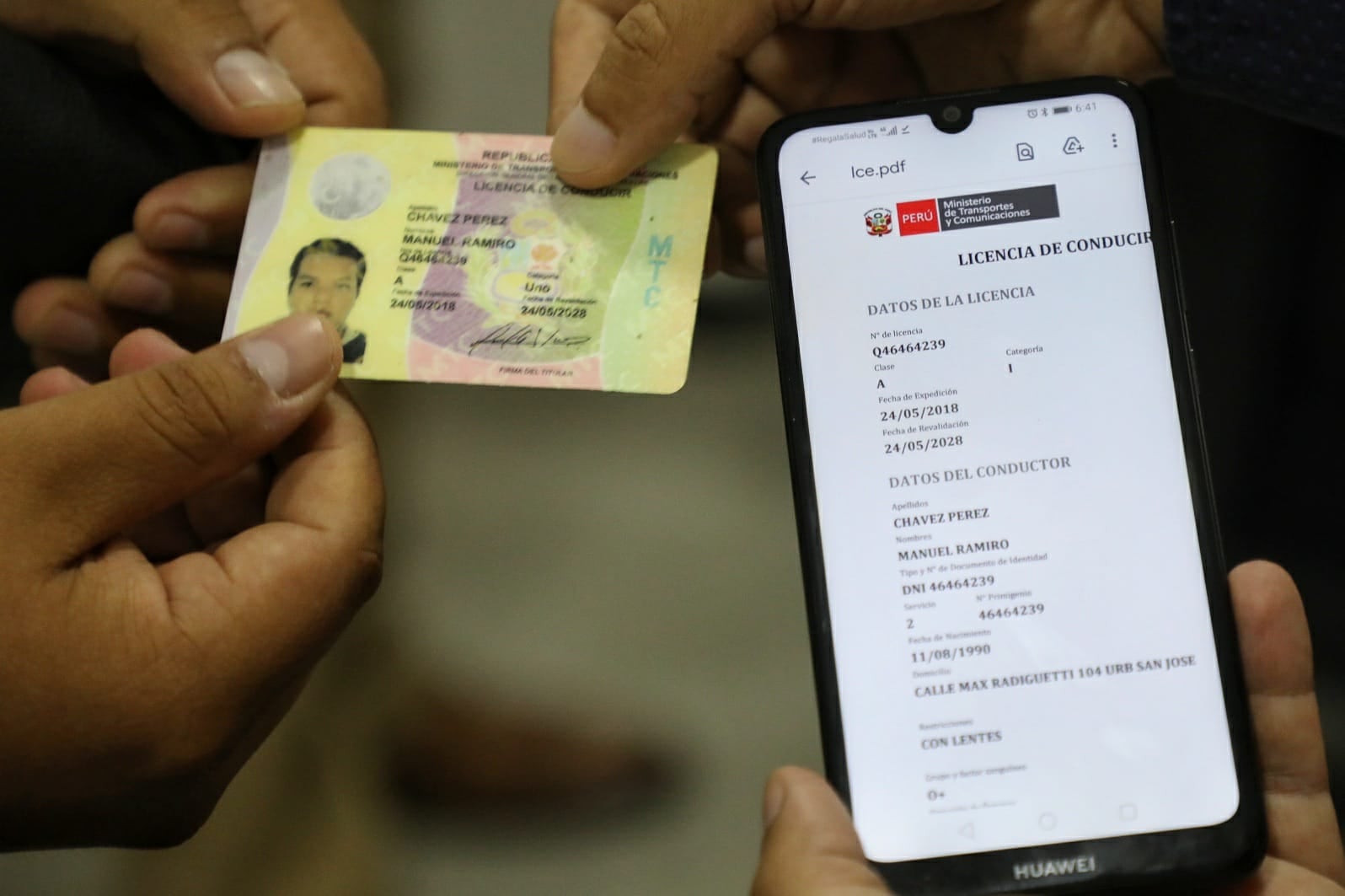 Pagar por el trámite de la licencia de conducir en págalo.pe. (Foto: Andina)