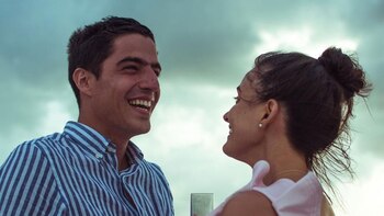 El romántico momento de Andrés