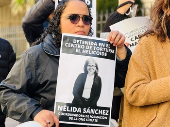 Un grupo de venezolanos en