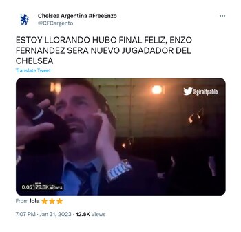 Memes y reacciones por la venta de Enzo Fernández