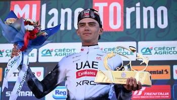 El ciclista mexicano Isaac del