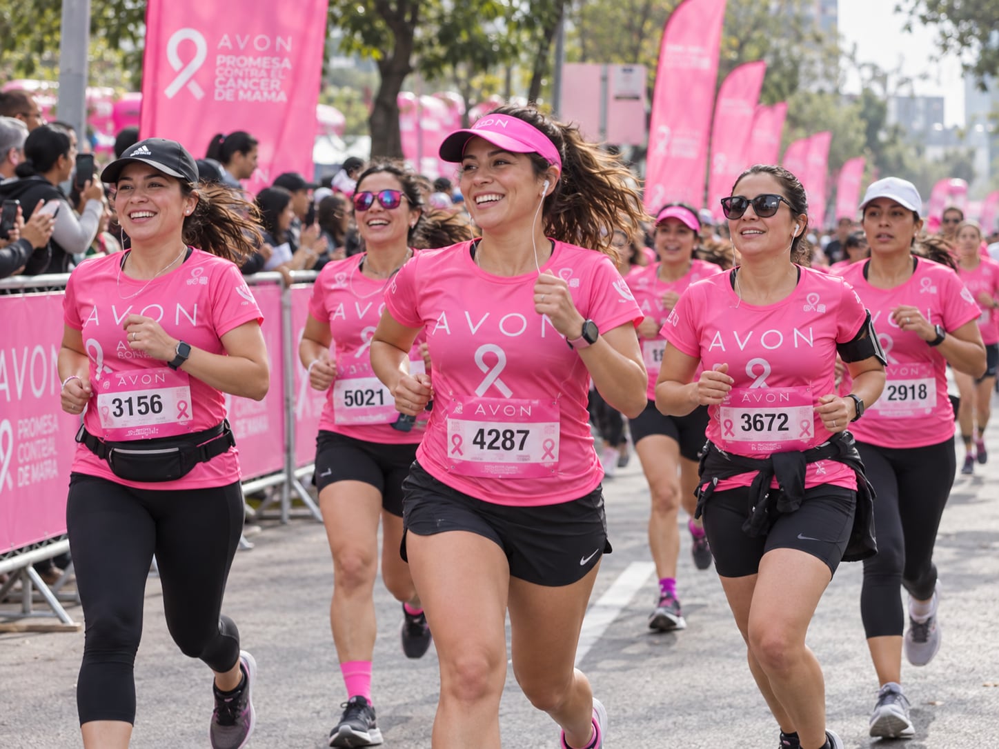 La carrera busca para fomentar la detección temprana y la prevención del cáncer de mama. (Imagen Ilustrativa Infobae)