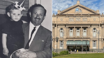 Cantó con Plácido Domingo y estuvo celoso de Julio Bocca: historias del niño que pasó su infancia en las entrañas del Teatro Colón