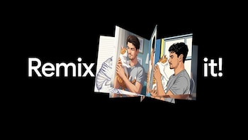 La función 'Remix' permite experimentar